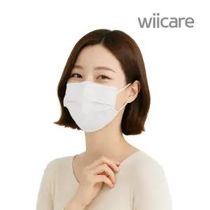 위케어 덴탈 마스크 일회용 얇은 귀편한 1회용 숨쉬기편한 국산 kfad