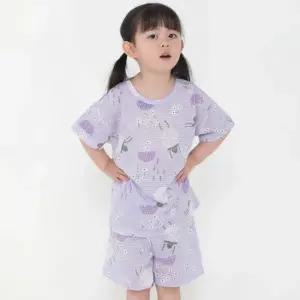 (더오투투)램 가든 반팔 상하 세트 봄 여름 유아 내의 실내복 잠옷 내복