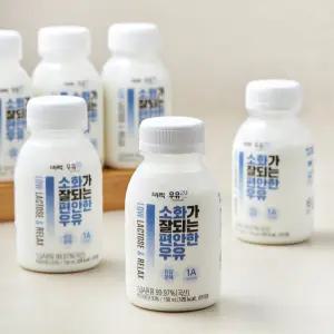 비락 소화가 잘되는 편안한 우유, 190ml, 12개