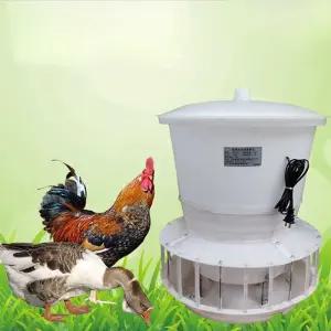 자동 닭 먹이통 모이 사료 자동 급여기 병아리 오리 닭장 양계장