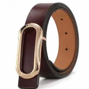 [셀러에이드]캐주얼 정장 버클 허리띠 벨트(커피) DP72624 정장벨트 벨트 남성벨트