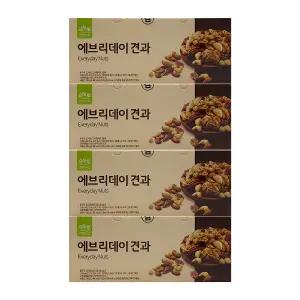 오하루 자연가득 에브리데이 견과 20g x 25개입 x 4박스