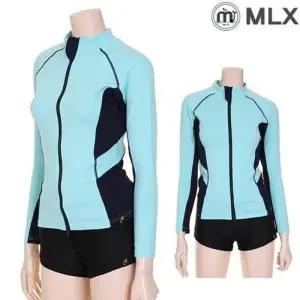 BS 엠엘엑스_여성 커플룩 비치웨어룩 래쉬가드 팬티제외 워터파크