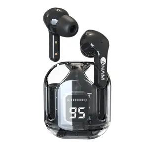 아남 투명 클리어 바디 v5.3 무선 블루투스 BT AIR CLEAN 블랙
