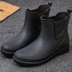 남성 첼시부츠 레인 앵클 부츠