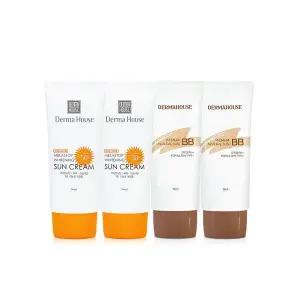 [더마하우스]화이트닝 썬크림2개+비비크림2개_P338465430