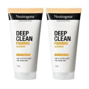[셀러허브]뉴트로지나 딥클린 포밍 클렌저 150g x2개 (S46764466)