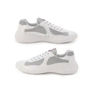 [프라다] 25FW 아메리카 컵 스니커즈 화이트/실버 4E3400 6GW F0J36