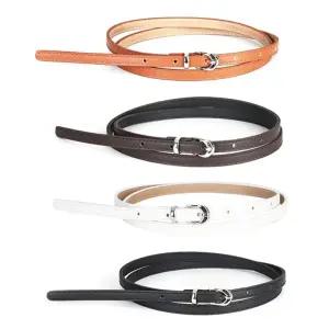 [샵앤] 국산 여성 유광 라운드 버클 초슬림 10mm 벨트 TU-WBT-0930