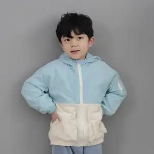 (더오투투)멀티포켓 바람막이 점퍼(에메랄드) 여름 유아 등원복 자켓 키즈점퍼 키즈바람막이 윈드브레이커