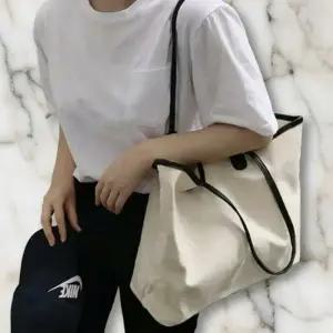 CCB420D여성용 대용량 캔버스 토트백 데일리 활용형