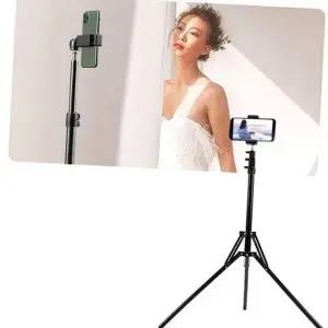 [셀러에이드]스마트폰 삼각대 휴대폰 삼각대 촬영용 휴대용 유튜브 스탠드 셀카