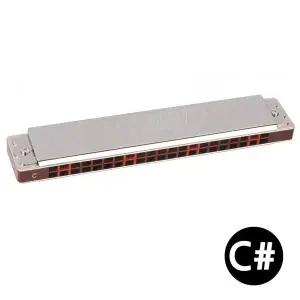 하모니카연주용 배우기 가방 목걸이 케이스 홀더 하모니카