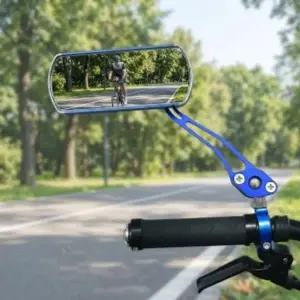와이드자전거백미러2P사이드안전후시경블루