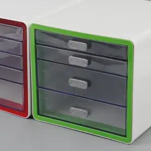 작은 보관함 앙코르박스 데스크탑 정리용 클리어 서랍 문서 보관 가성비 좋은 데일리템