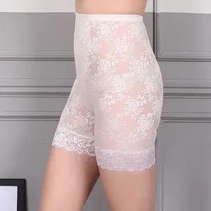 탈렌트 여성스러운 망사 꽃무늬 파워넷 사각거들