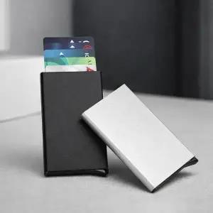 슬림 메탈 카드 명함 케이스