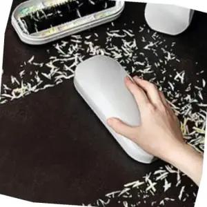 먼지 제거기 회전형 브러쉬 침대 소파 클리너 화이트 청소기