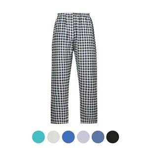 [파파브로]남성 6컬러 인견 체크 9부 잠옷바지 HW-UW-9101
