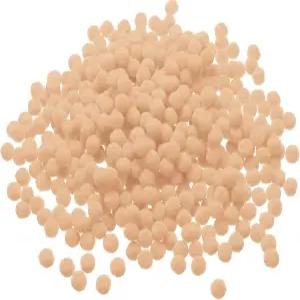파티킬 폼 0.4인치/1cm 500피스 작은 볼 퍼지 크래프트 공예품 DIY 장식 공예 용품 에크루
