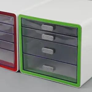 [NS홈쇼핑]작은 보관함 앙코르박스 데스크탑 정리용 클리어 서랍 문서 보관 가성비 좋은 데..[35777304]