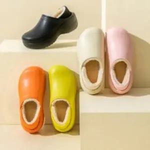 CCS7ED0여성용 키높이 초경량 털내장 데일리 슬리퍼