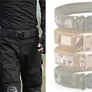 다목적 전술 허리띠 밀리터리 야외 사냥용 벨트 튼튼한 다용도 밴드