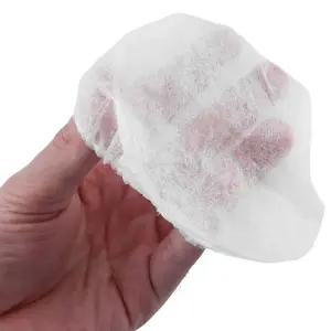 한정 300개 부직포 위생 헤드폰 이어 커버 8.5-10cm 대형 헤드폰용 일회용 헤드셋