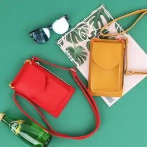 핸드폰 미니백 크로스 긴팔