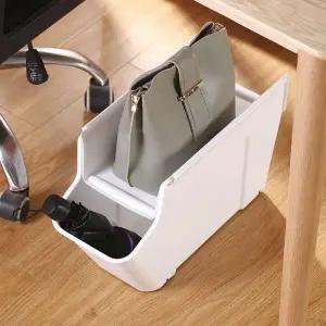 사무실 가방 보관함 책상 밑 선반 테이블 상자 수납함 식당 소품함
