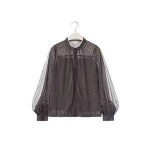 [최초가 69 900원]시에른 튤 블라우스 블루종