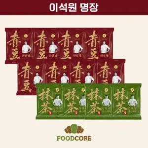 명장 이석원 프리미엄 단팥빵8개+말차팥카스테라4개