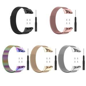 Garmin Forerunner 45 45S 스트랩 팔찌 Forerunner Swim 2 금속 시계 밴드 벨트 Correa 교체 용 마그네틱