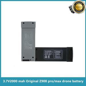 Z908 Pro Max 드론 배터리 3.7V 2000mAh PRO MAX RC 비행기 그레이 블랙