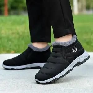 남성 와이드 아웃솔 패딩 기모 부츠 TTM651 2컬러