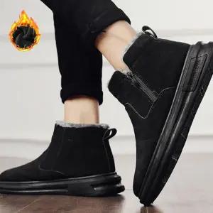 남성 첼시 털부츠 겨울 방한화 캐주얼 털신발 TT20