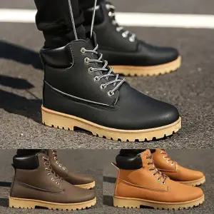 남성용 데일리 가죽 워커 부츠 캐주얼화 편한 신사화 G5