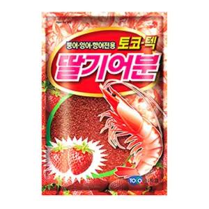 토코 딸기어분 420g집어제 물고기어제 낚시어제 떡밥 붕어 잉어 향어