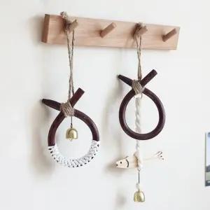 대길 코뚜레 문종 2type (고리자석1P 무료 ) / 도어벨 재물운 집들이 인테리어 풍경 종 현관 부적