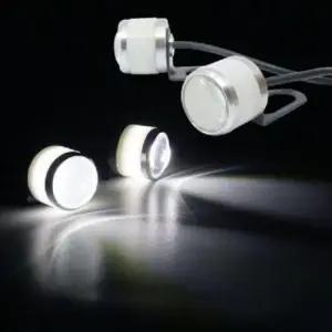 싸이키 LED 램프 자동차 튜닝 포인트 조명 화이트 2개