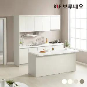 보루네오 나비드 주방 싱크대 시공 II자 3.6m 아일랜드형 E0 PET