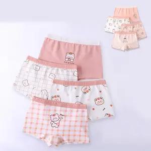 토끼곰돌이 여아동 속옷 드로즈 팬티 4종세트 205626