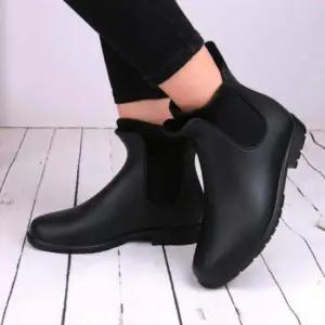 [RIZPICK]남녀공용 털 안감 융털 방한화 첼시 발목 부츠 겨울 신발