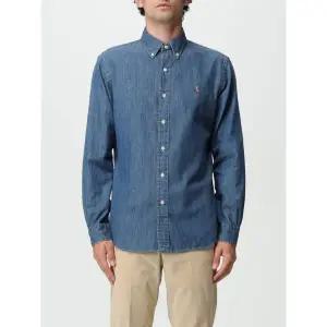 [롯데백화점]폴로랄프로렌 라프리마 폴로 랄프 로렌 포니로고 자수 데님셔츠 710792043001