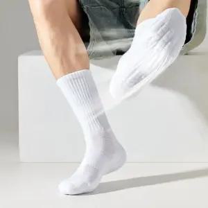 다한증 양말 5P세트 통풍 땀흡수 스포츠 중목 양말