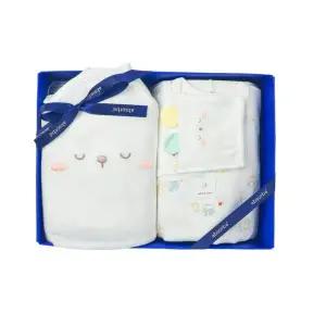 [롯데백화점]압소바 압소바 올리버 오가닉 배냇슈트+속싸개 A1B10106-A1B10901-G