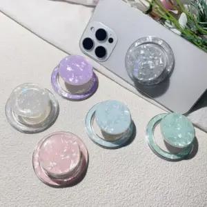 원형 자개 맥세이프 스마트톡 휴대폰 그립