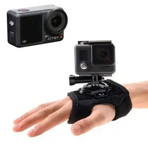 DJI 오즈모 액션 4 호환 액션캠 핸드 스트랩 글러브 장갑 거치대