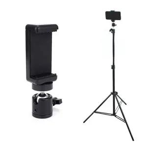 핸드폰 홀더 볼헤드 마운트 스탠드 삼각대 헤드 거치대 촬영