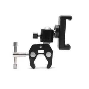 슈퍼 클램프 집게 볼헤드 액션캠 카메라 휴대폰 고프로 호환